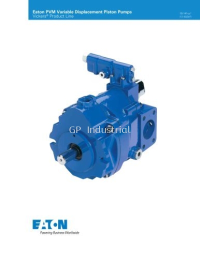 Eaton PVM Industrial Variable Displacement Piston Pumps