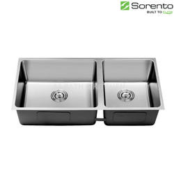 Sorento Undermount Kitchen Double Bowl