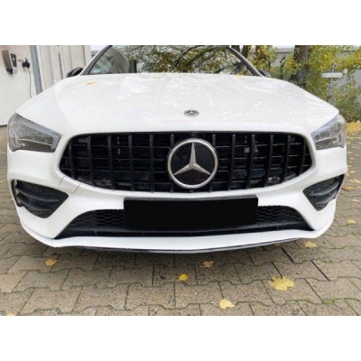 Mercedes w118 gt grill all black for amg bumper