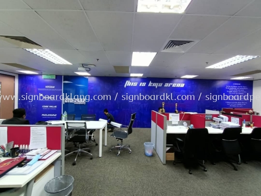 indoor office wallpaper printing sticker 