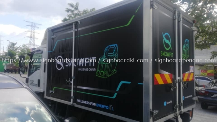 lorry truck sticker printing 