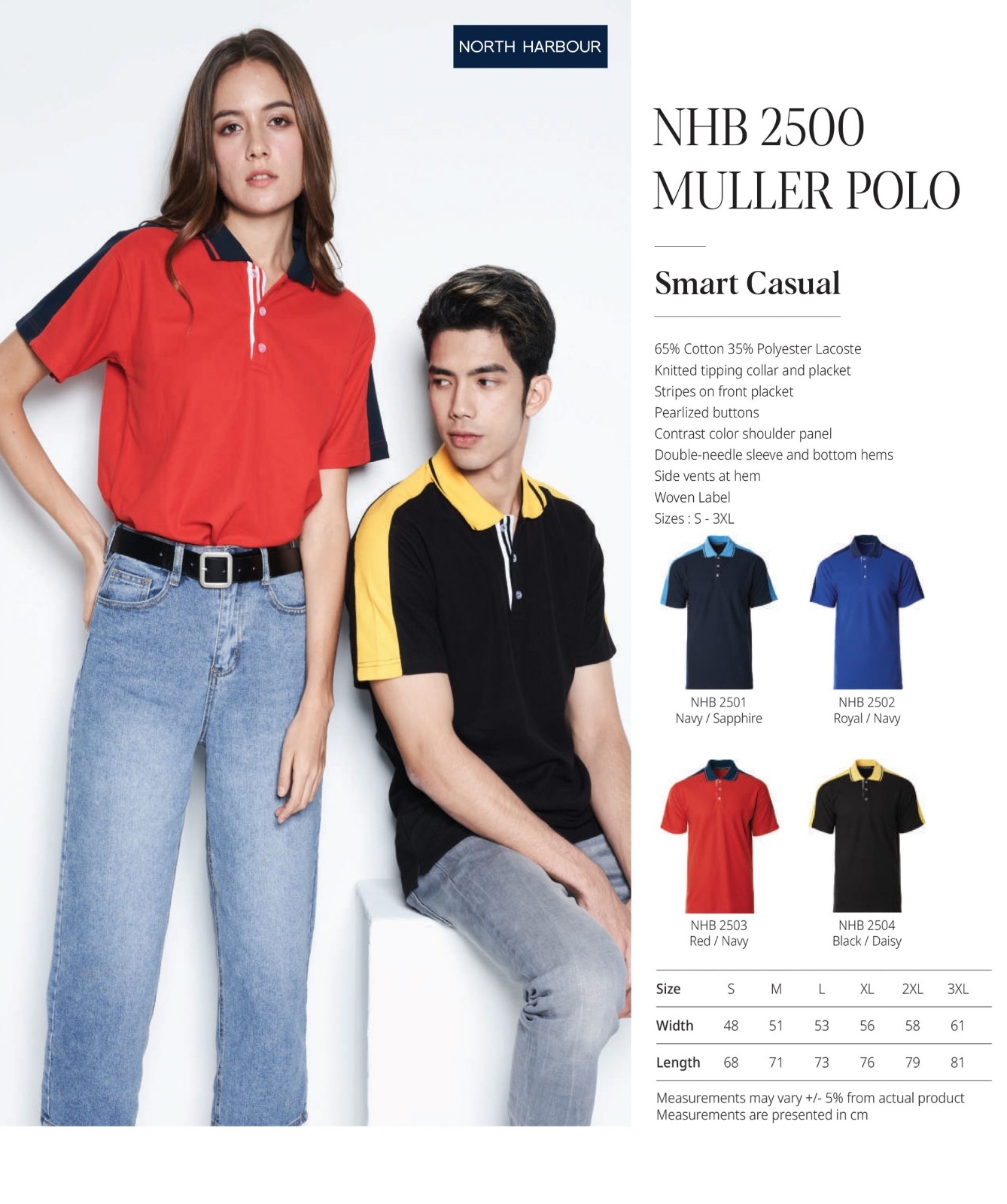 NHB 2500 MULLER POLO - Smart casual