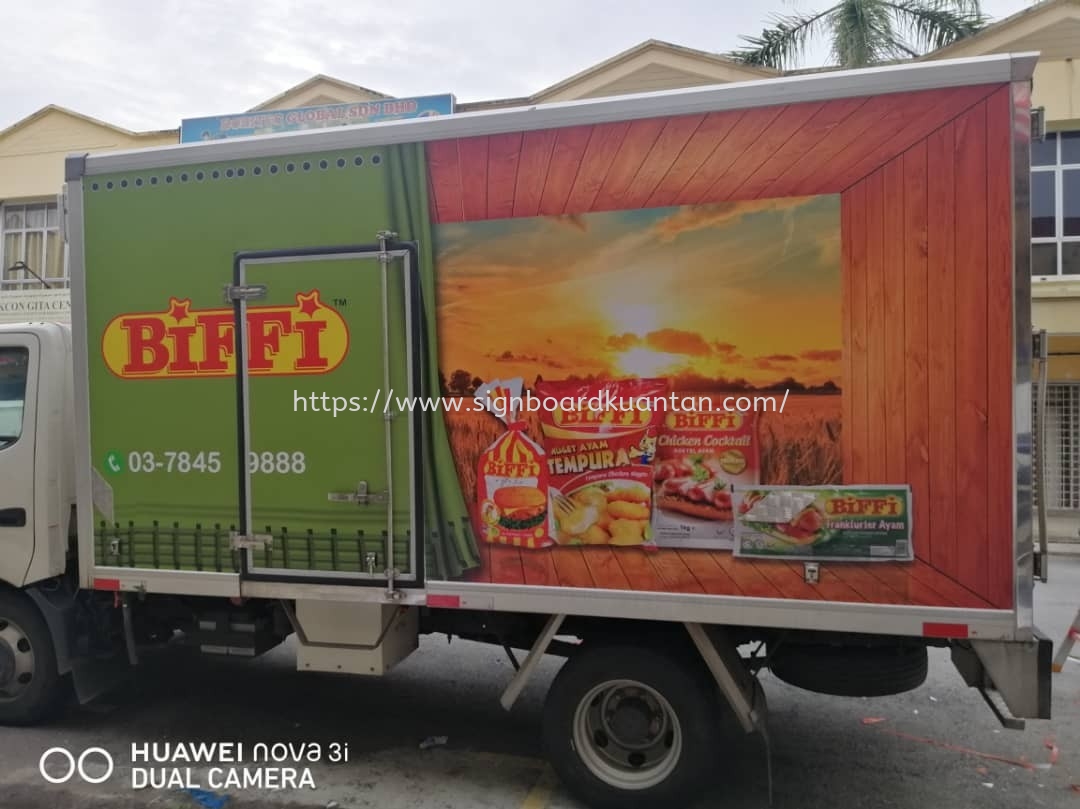 AYAMWIRA TRUCK LORRY & VAN STICKER PRINTING AT KUANTAN 