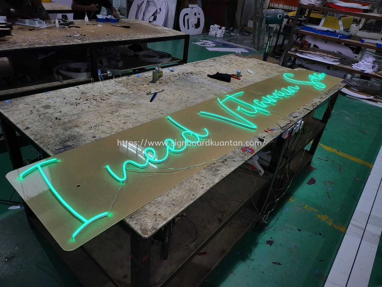 I NEED VICTAMIN SEA INDOOR LED NEON SIGN AT GREAT SIGN KUANTAN 