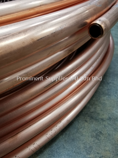 Copper Tubing | T2 | Size OD 3mm, 4mm, 6mm, 8mm, 10mm, 12mm | Wall Thickness 0.7mm, 1mm, 1.5mm 