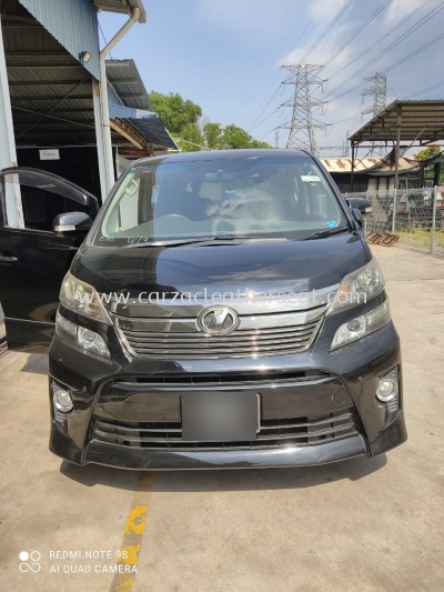 TOYOTA VELLFIRE ALL CUSHION REPLACE LEATHER 