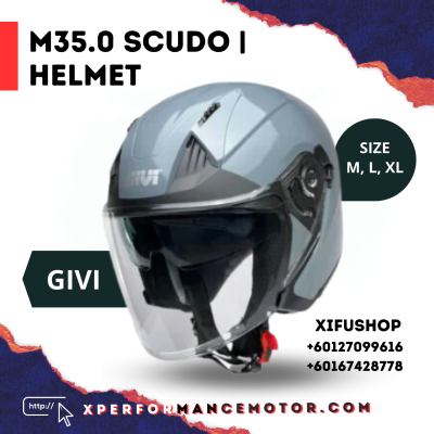 GIVI M35.0 SCUDO | HELMET (SOLID GREY)