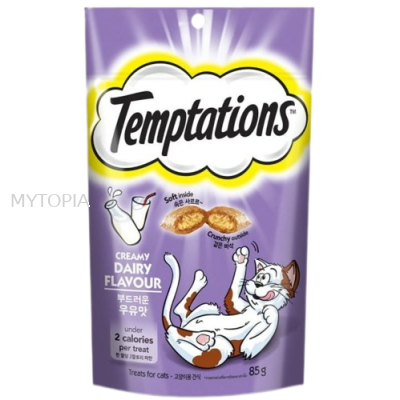 TEMPTATIONS TREATS CREAMY DAIRY 75G