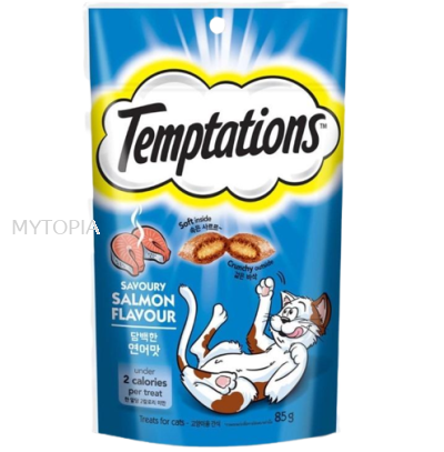 TEMPTATIONS TREATS SALMON 75G