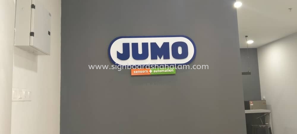 JUMO SENSORS+AUTOMATION INDOOR PVC FOAM BOARD 3D LETTERING 