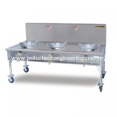 3 BURNER KWALI (E) RANGE TYPE