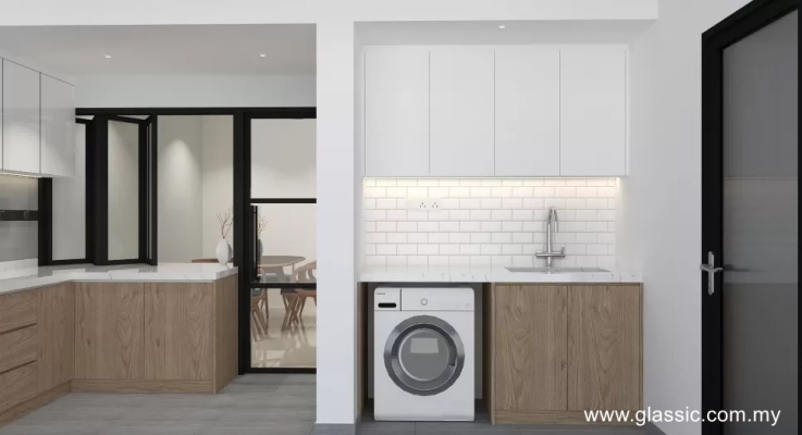 Laundry Cabinet 3D Design