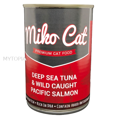 MIKO CAT DEEP SEA TUNA & PACIFIC SALMON 400G