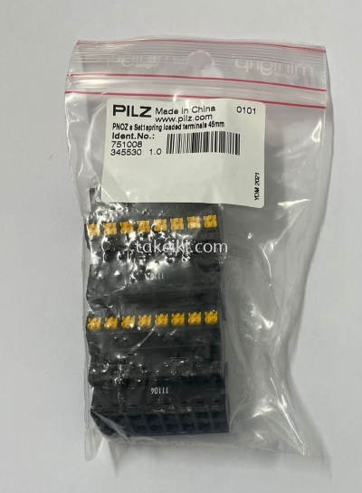 PILZ 751008 PNOZ s Set1spring loaded terminals 45mm