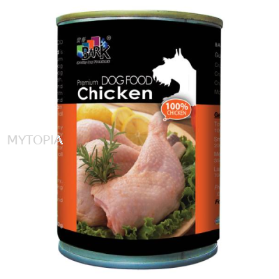 BARK DOG CHICKEN 375G