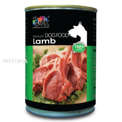 BARK DOG LAMB 375G