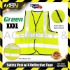 SV-002 / SV-004 Safety Vest w/ 4 Reflective Tape (Green / Orange) Safety Vest / Cloth Safety & Security