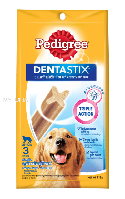 PEDIGREE DENTASTIX LARGE DOG 112G (3'S)