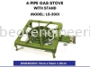 4 PIPE GAS STOVE WITH STAND LOW PRESSURE GAS STOVE & ACCESORIES ELECTRICAL AND GAS COOKING EQUIPMENT