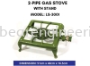 2 PIPE GAS STOVE WITH STAND LOW PRESSURE GAS STOVE PERALATAN MEMASAK ELEKTRIK DAN GAS