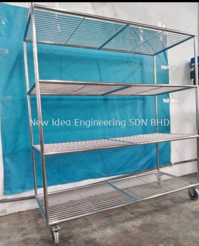 stainless steel shelving