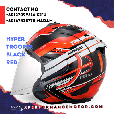 Hyper Trooper Black Red