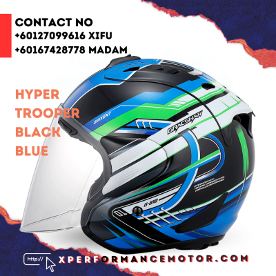 Hyper Trooper Black Blue