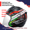 Hyper Trooper Black Grey GRIXENT HYPER TROOPER GRACSHAW CATALOG HELMETS