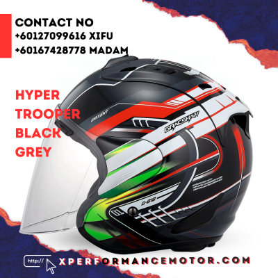 Hyper Trooper Black Grey