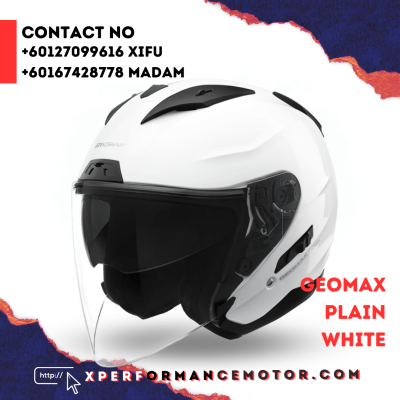 Geomax Plain White