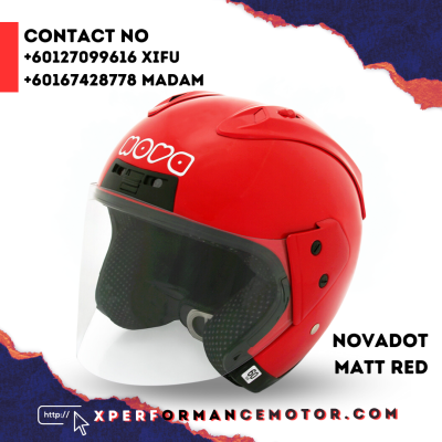 Nova Dot Matt Red