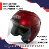 Nova Dot Matt Maroon NOVADOT NOVA CATALOG HELMETS