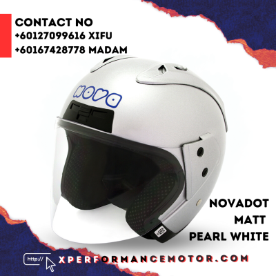 Nova Dot Matt Pearl White