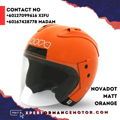 Nova Dot Matt Orange