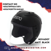 Nova Dot Matt Black NOVADOT NOVA CATALOG HELMETS