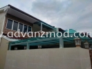 T-Beam Roof With Light Green Laminated Glass  T-Beam With Glass Roof