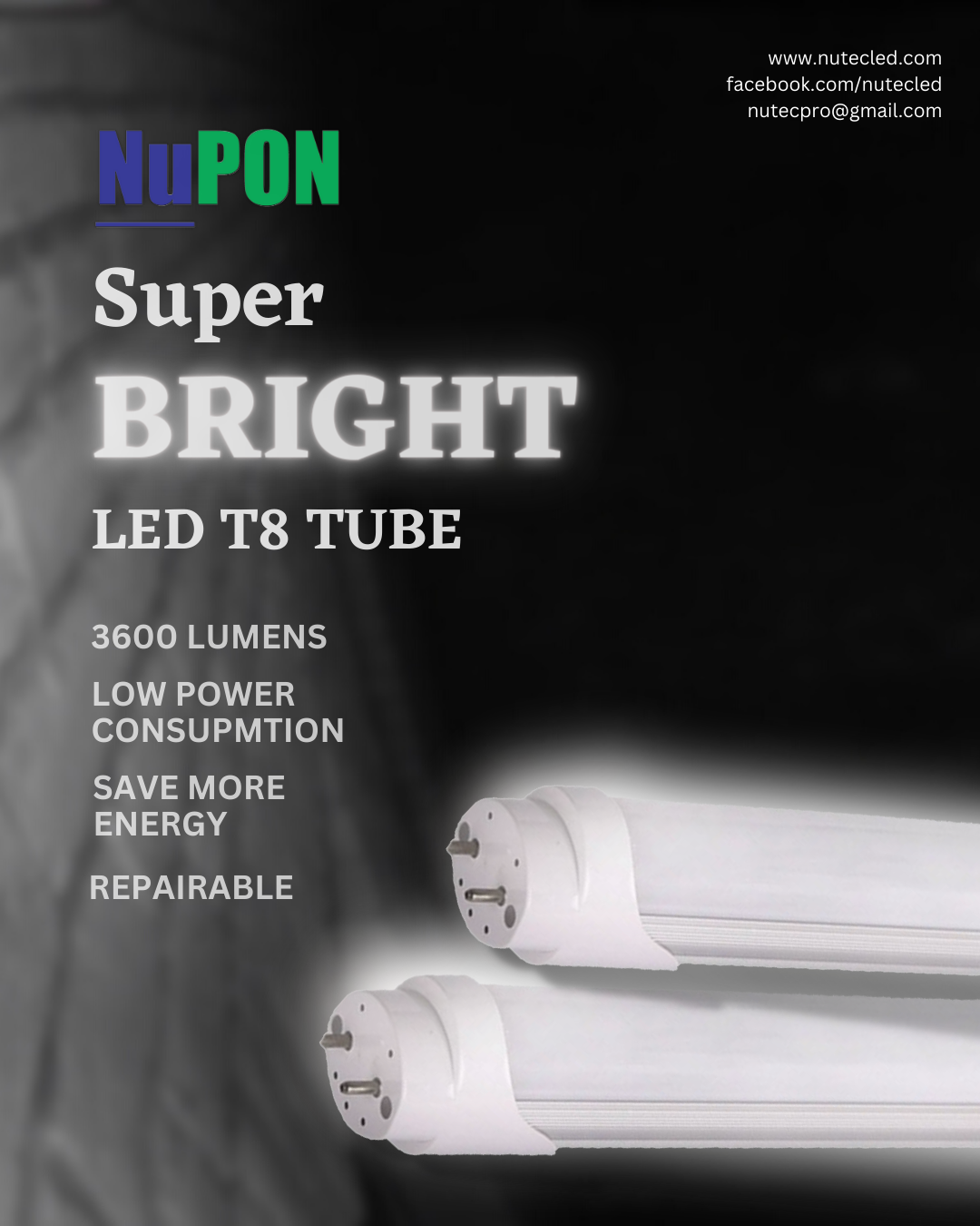SuperBRIGHT LED T8 Tube