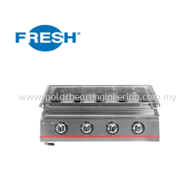 4 BURNER GAS BBQ (FRESH)