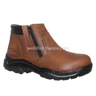 HAMMER KING Safety Shoes Genuine Leather 13013 