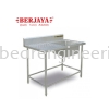 SINGLE BOWL SINK TABLE (LEFT) (BERJAYA) SINGLE BOWL SINK TABLE BOWL SINK TABLE STAINLESS STEEL FABRICATION