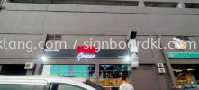 swine 3d box up led frontlit lettering logo signage at subang jaya selangor PAPAN TANDA HURUF TIMBUL 3D