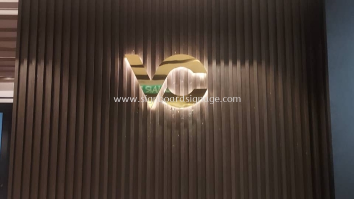 Vcorp Group - 3D LED Backlit with Stainless Steel Box Up - Ampang 