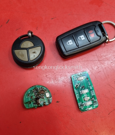 repair Toyota Vios ncp93 car remote control 