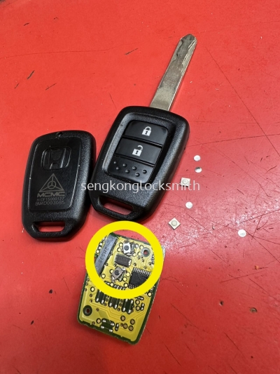 repair Honda car remote control 