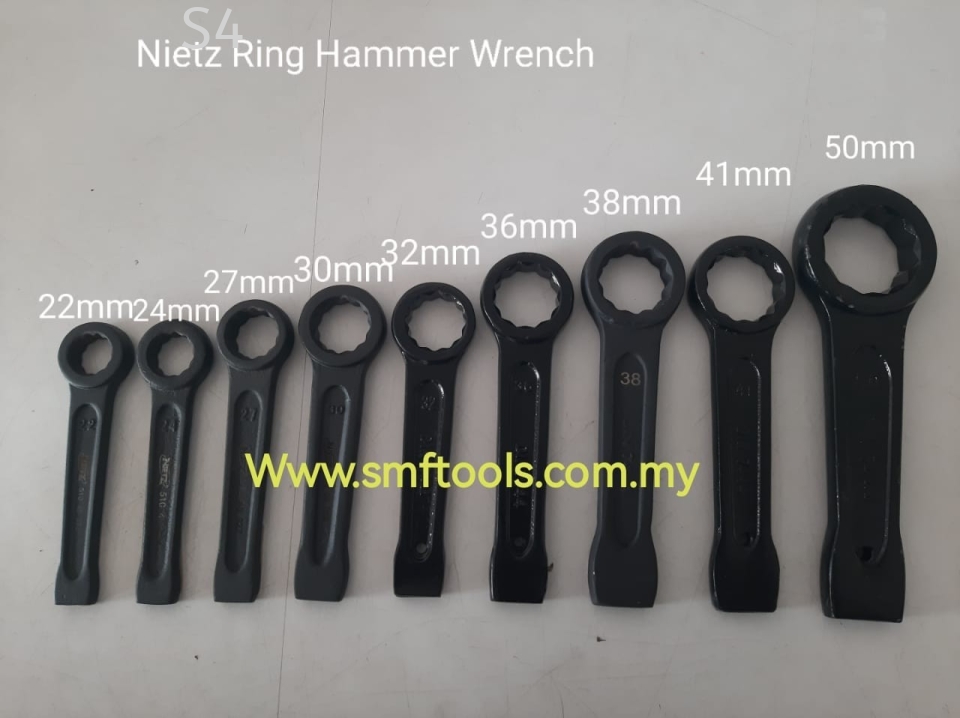 Nietz/OEM Ring Hammer Wrench (22MM-50MM) (12PTS)