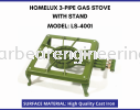 3 PIPE GAS STOVE WITH STAND LOW PRESSURE GAS STOVE PERALATAN MEMASAK ELEKTRIK DAN GAS