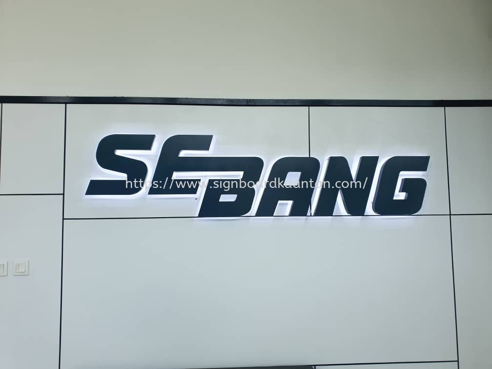 SEBANG INDOOR 3D LED BACKLIT SIGNAGE AT KUANTAN AIR PUTIH 