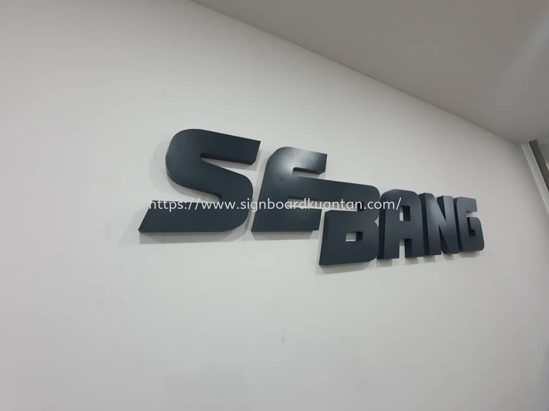 SEBANG INDOOR 3D LED BACKLIT SIGNAGE AT KUANTAN AIR PUTIH 