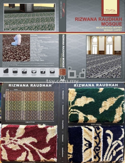 RIZWANA RAUDHAH MOSQUE CARPET