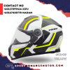 MHR GT2-09 YELLOW FLIP UP MHR CATALOG HELMETS